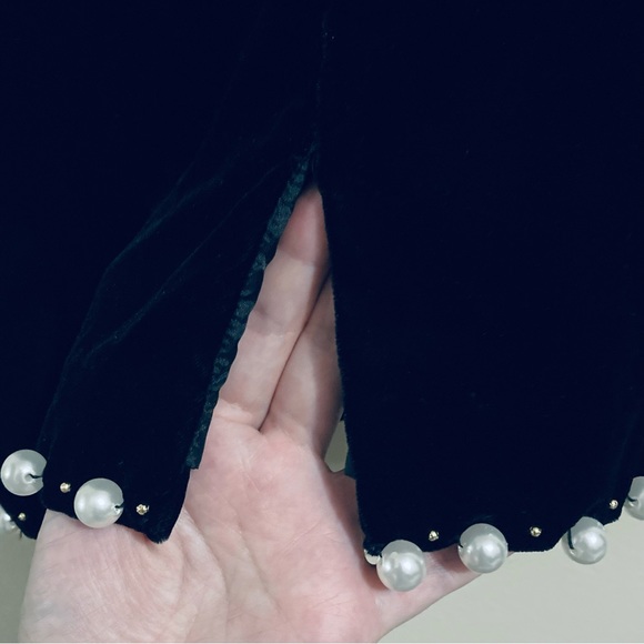 Vintage Velvet Cocktail Dress - Picture 5 of 8